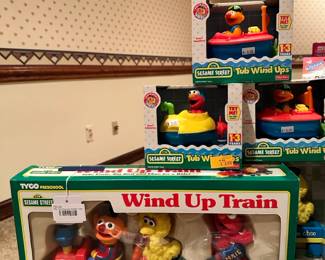 Sesame Street Wind Up Train