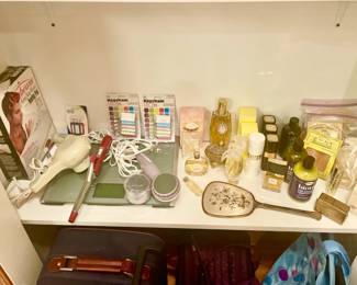Perfume, Scales, Hair Dryer, Massager