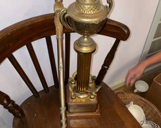 This is a 1955 Queen of the Cotton Bowl scepter & trophy