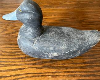 we will take bids only on this vintage duck decoy (no markings)