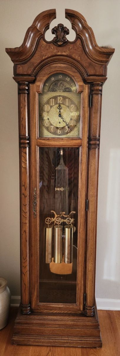 GrandfatherPearl Celestial Grandfather Clock