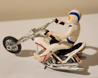 Evel Knievel on Motorcycle