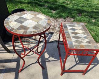 Mosaic Outdoor Tables