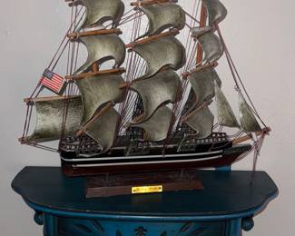 Cutty Sark Model Ship, Shelf