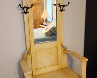 Foyer Hall tree chair with Storage