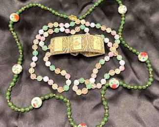 Asian Inspired Bracelet Bead Strands