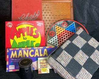 Chinese Checkers Board, Apples To Apples, Giant Checkers And More