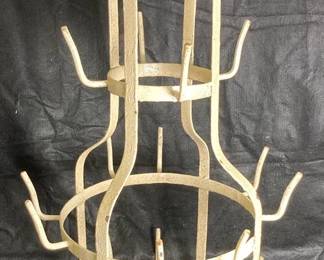 Iron French Bottle Drying Rack