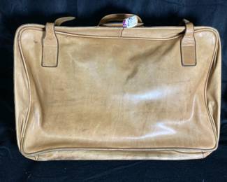 Vintage Leather Suitcase