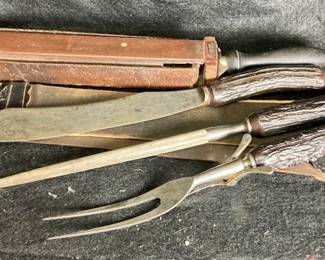 Universal Antler Handle Carving Set And Zowie Manufacturing Honing Tools