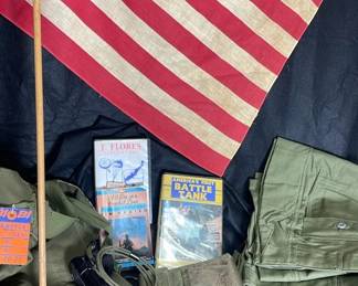  Ready Military Clothes Materials And Flag