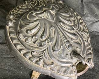 Antique Iron Coal Scuttle