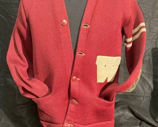 Vintage Washington State University Letterman Cardigan 