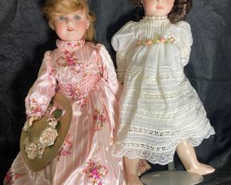 Antique Porcelain Dolls