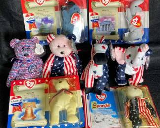 Patriotic Beanie Babies