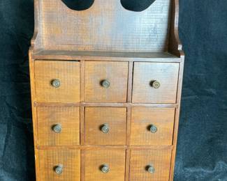 Vintage Apothecary Wall Cabinet
