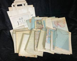 Vintage National Geographic Maps