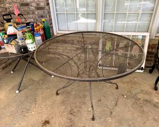 Outdoor Metal Dining Table