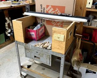 Modified Rolling Utility Cart With Drawer