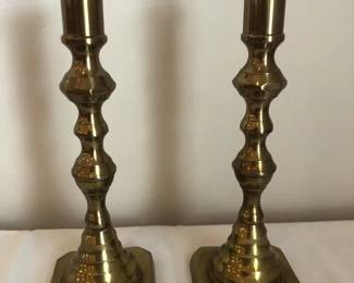 Pair of Brass Candlesticks