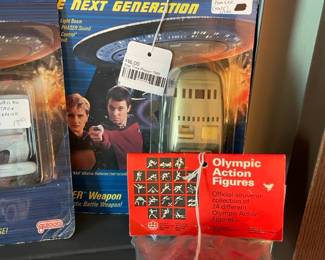Star Trek Phaser, Olympic Action Figures