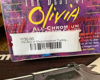 The Best of Olivia Chromium Trading Cards