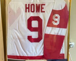 Framed Howe Jersey