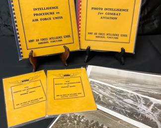 WW2 AAF Intelligence School Booklets Photos 