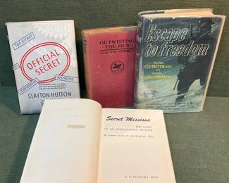 Autographed Copy Capt. Ellis M. Zacharius, Secret Missions  Other Escape Books