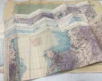 RAF 1942 War Maps
