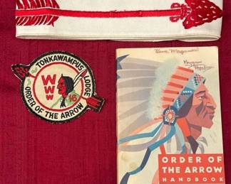 The Order Of The Arrow Handbook, Sash And Patch