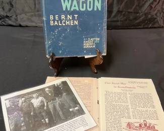 Autographed Bernt Balchen, Hitch Your Wagon