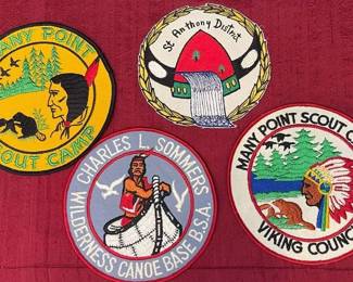 Large Scout Camp Patches And Others