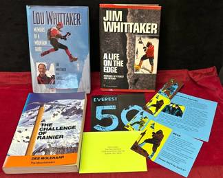 Lou Whittaker Signed Memories Of A Mountain Guide