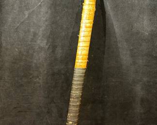 VINTAGE ITALIAN WOODEN ICE AXE CAMP INTERALP