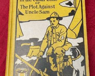 1911 Boy Scouts Book In The Canal Zone