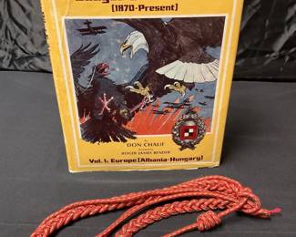 Fourager Uniform Shoulder Cord , AAF Military Pins, Badges Reference Book