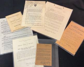 WW2 Allied Forces Headquarter Flyers Sent To Members Of Military