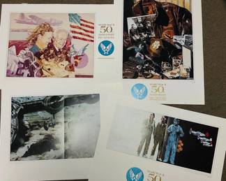 50 Year AAF Anniversary Art Series 4Posters