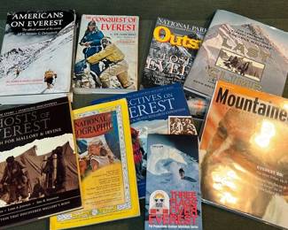 Everest Books, Articles, Video  Map 1 Author Signed