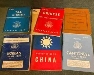 Military Phrase And Language Guide Books