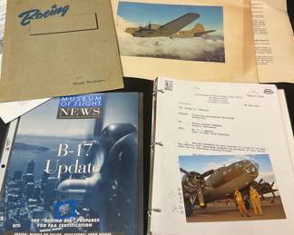 Boeing B17 Collectible Ephemera