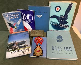 RAF Books, 2nd Tactical Patch, King George Crown Military Patch 