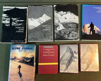 Alpine Journals And Climbers Guides
