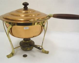 AS IS COPPER CHAFING DISH