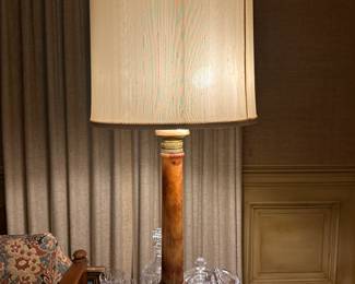 Beautiful marble lamp