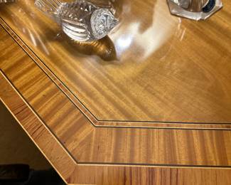 Baker satinwood octagonal tilt-top table, Collector’s Edition 