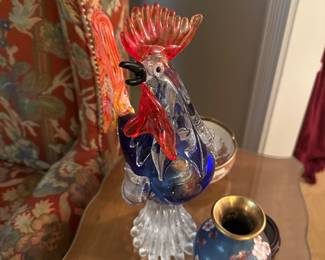 Murano rooster 