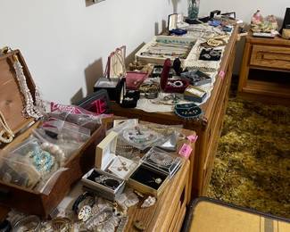 Lots of jewelry - this is only a portion of it - we have double this.
