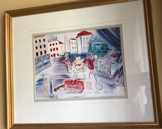 Raoul Dufy framed print?